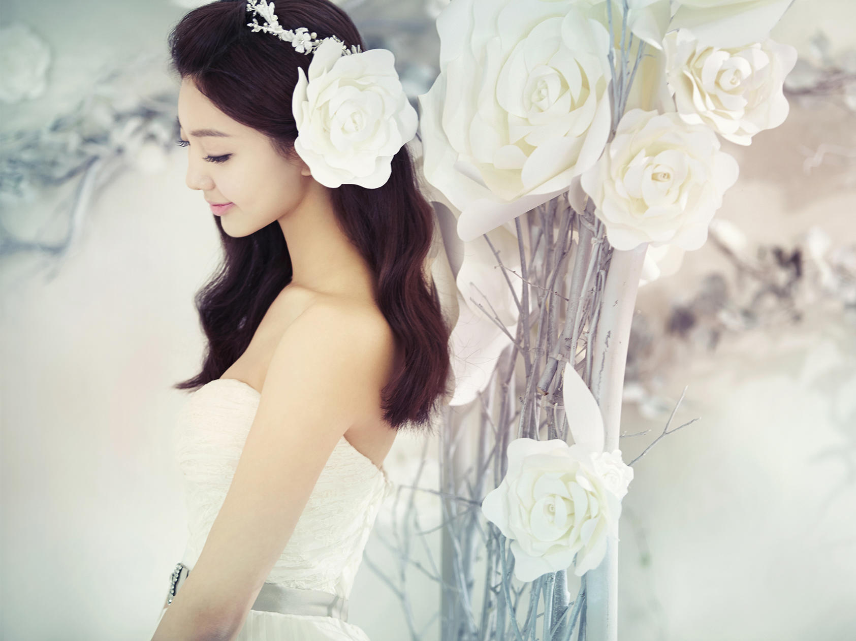 韩国慕色：《花语》系列婚纱照