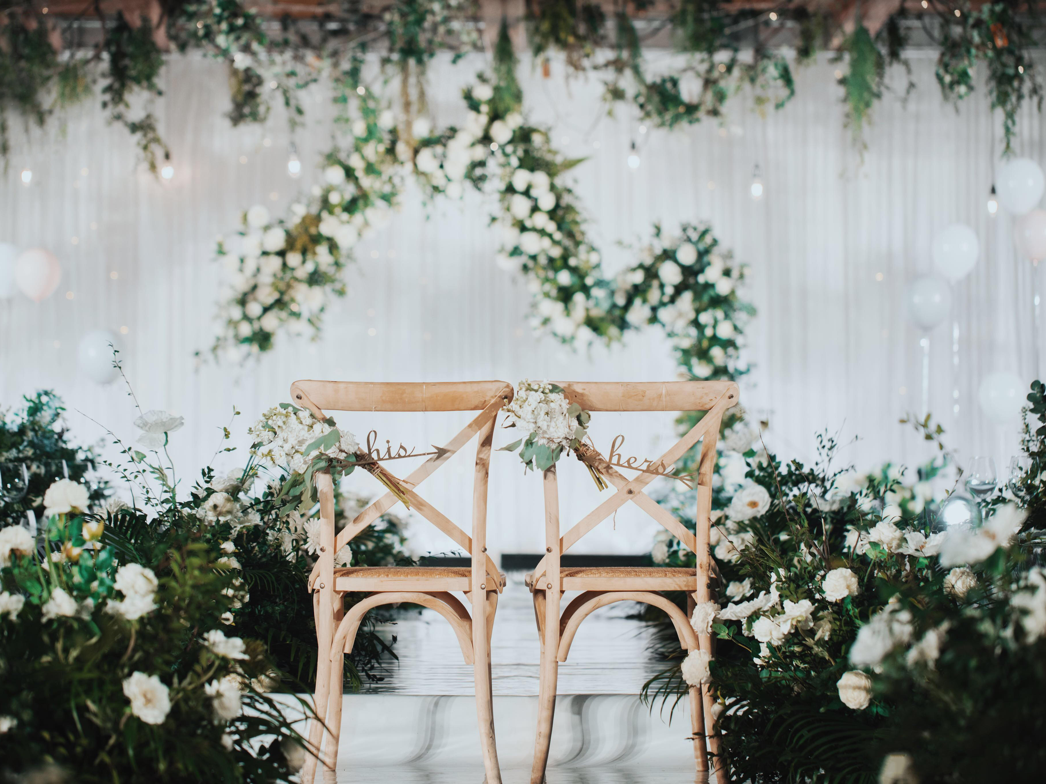 【木薇婚礼】白色简约气质小清新