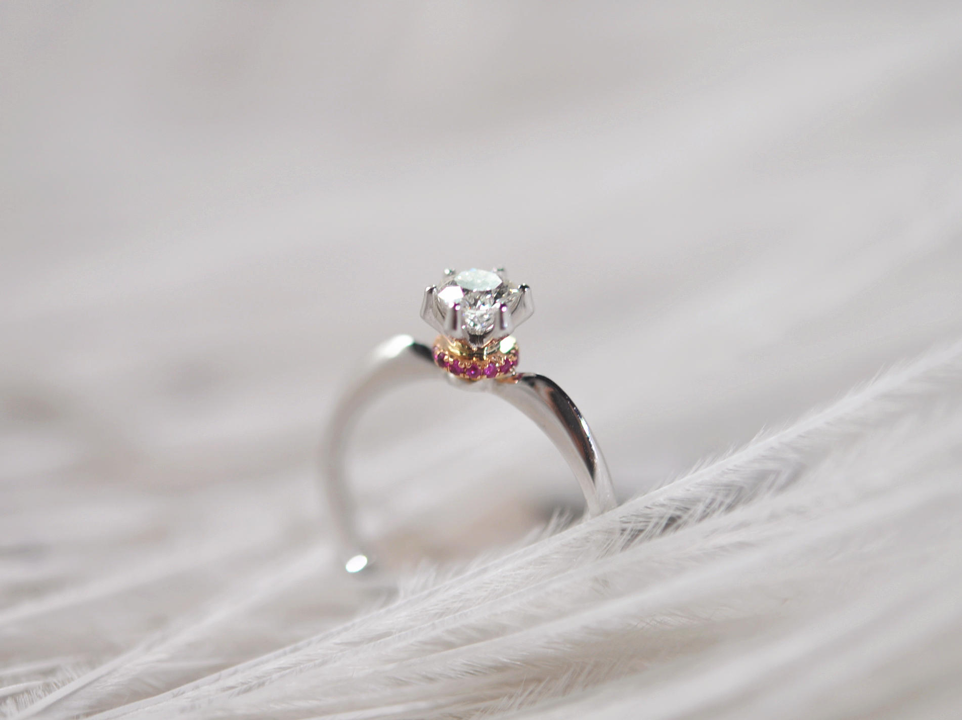 弗珞唯复古婚戒30分钻戒——秋冬新款