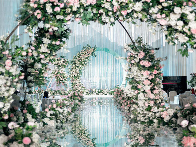 简单精致清新小森系婚礼（包含四大）