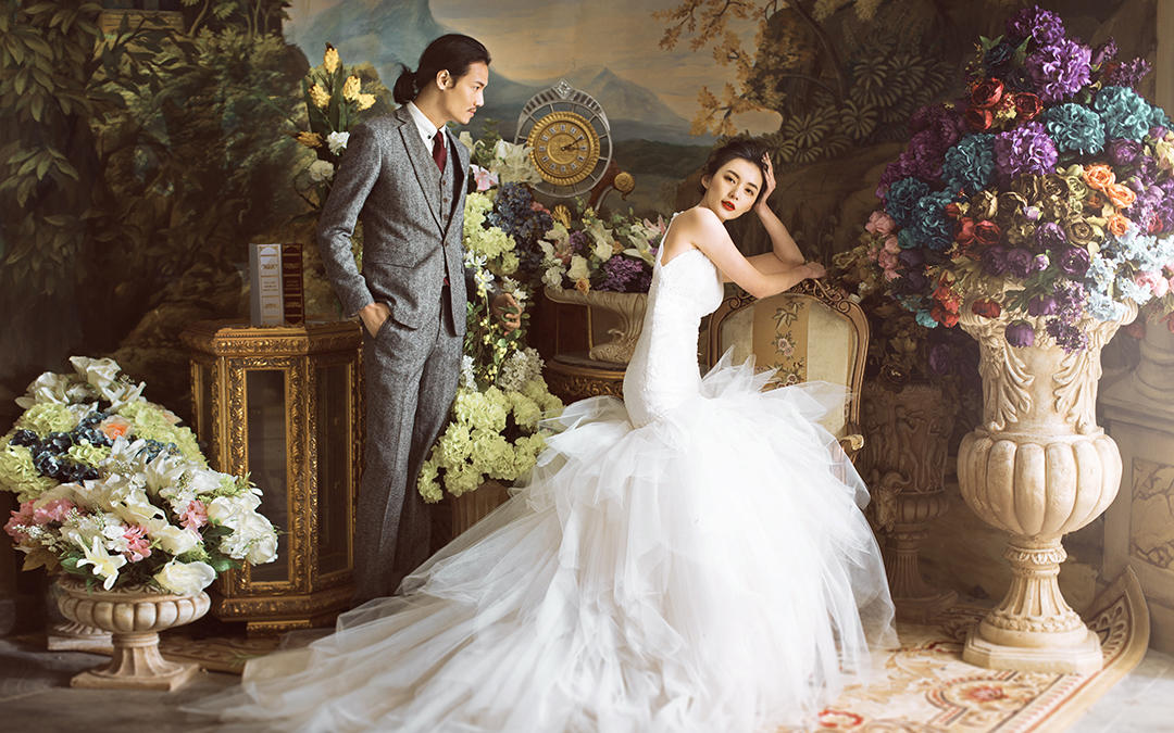 森系纯外景+底片全送+服装任选+城市旅拍+一对一