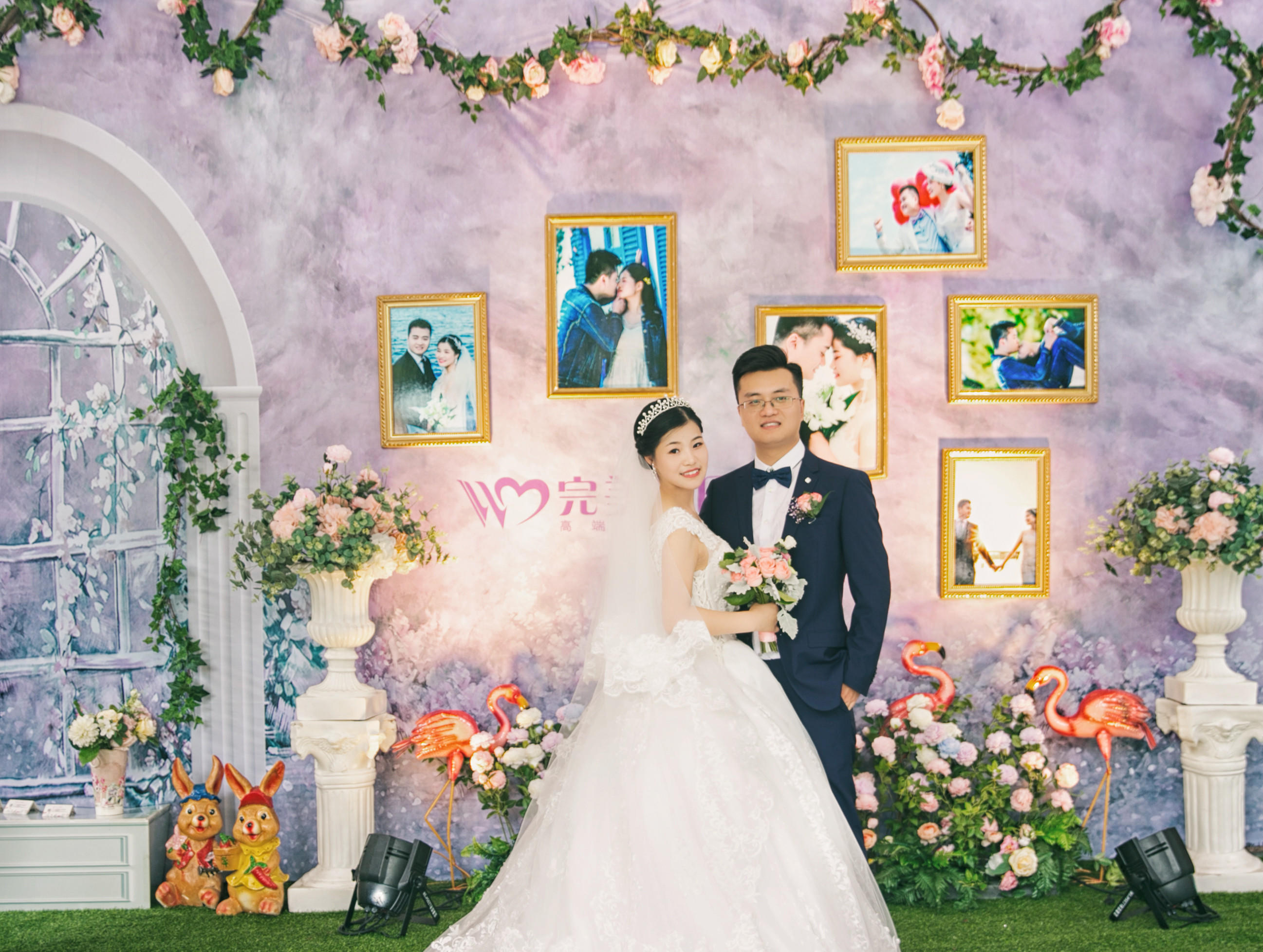 【完美婚】网红歌特门50桌宴会厅大气婚礼首先