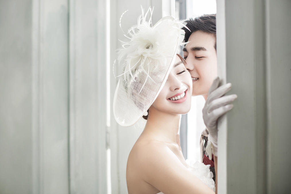 韩吉尔婚纱摄影  韩式情侣结婚照