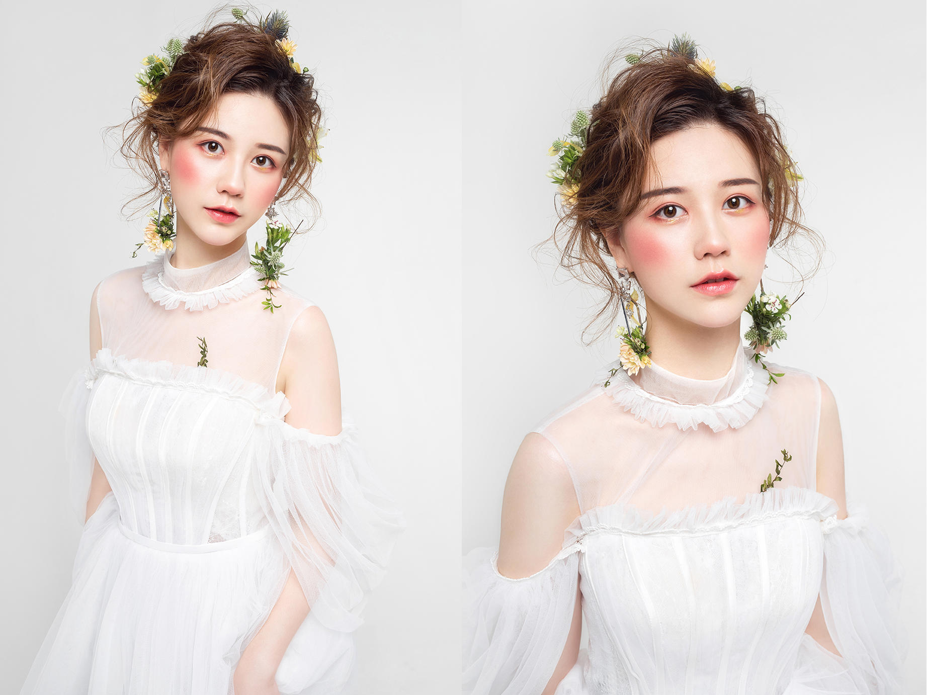 LV高级造型店长化妆师半天跟妆套餐送2位妆