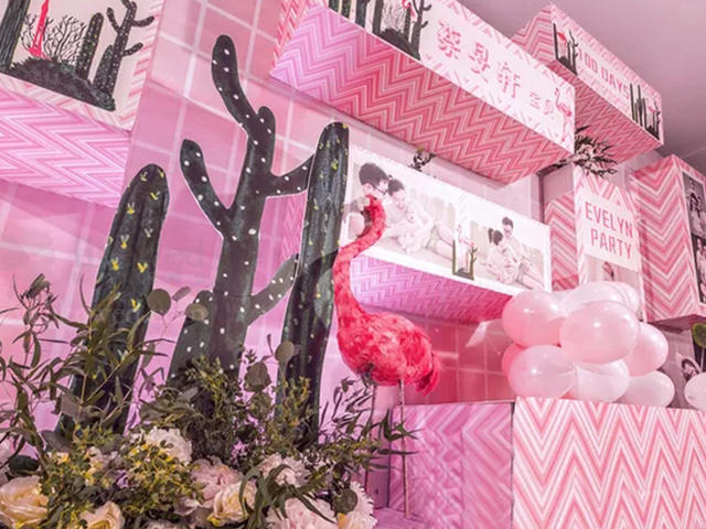 【诺时尚】赠婚宴喜酒—粉色浪漫温馨唯美|暖暖