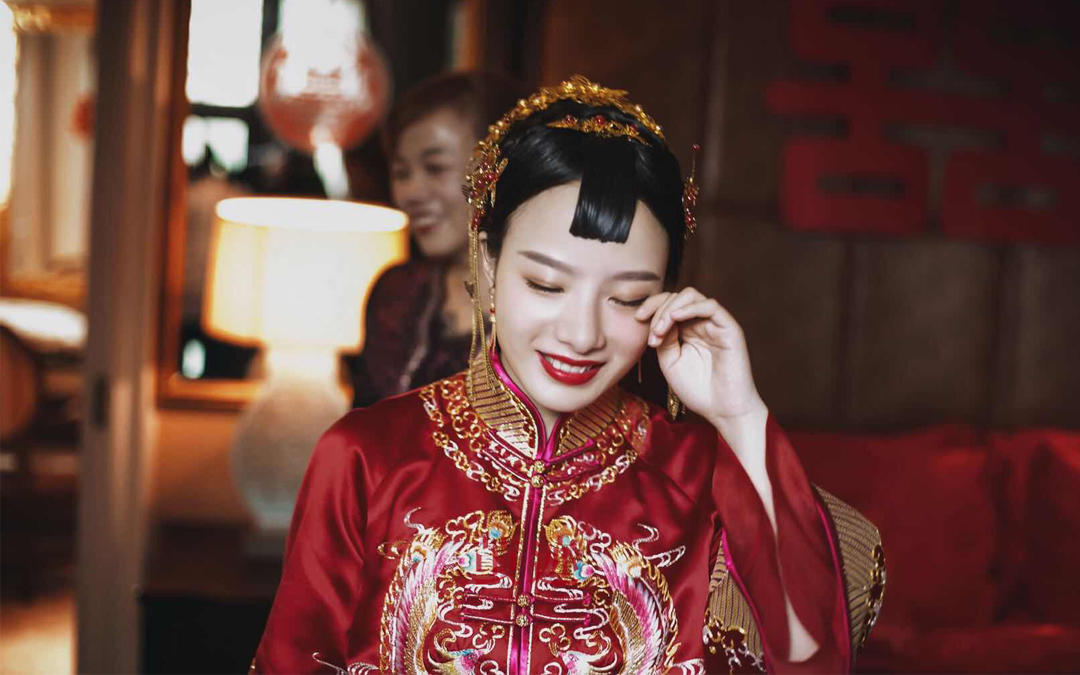 2017全新婚礼服《琉璃》系列秀禾服凤聆
