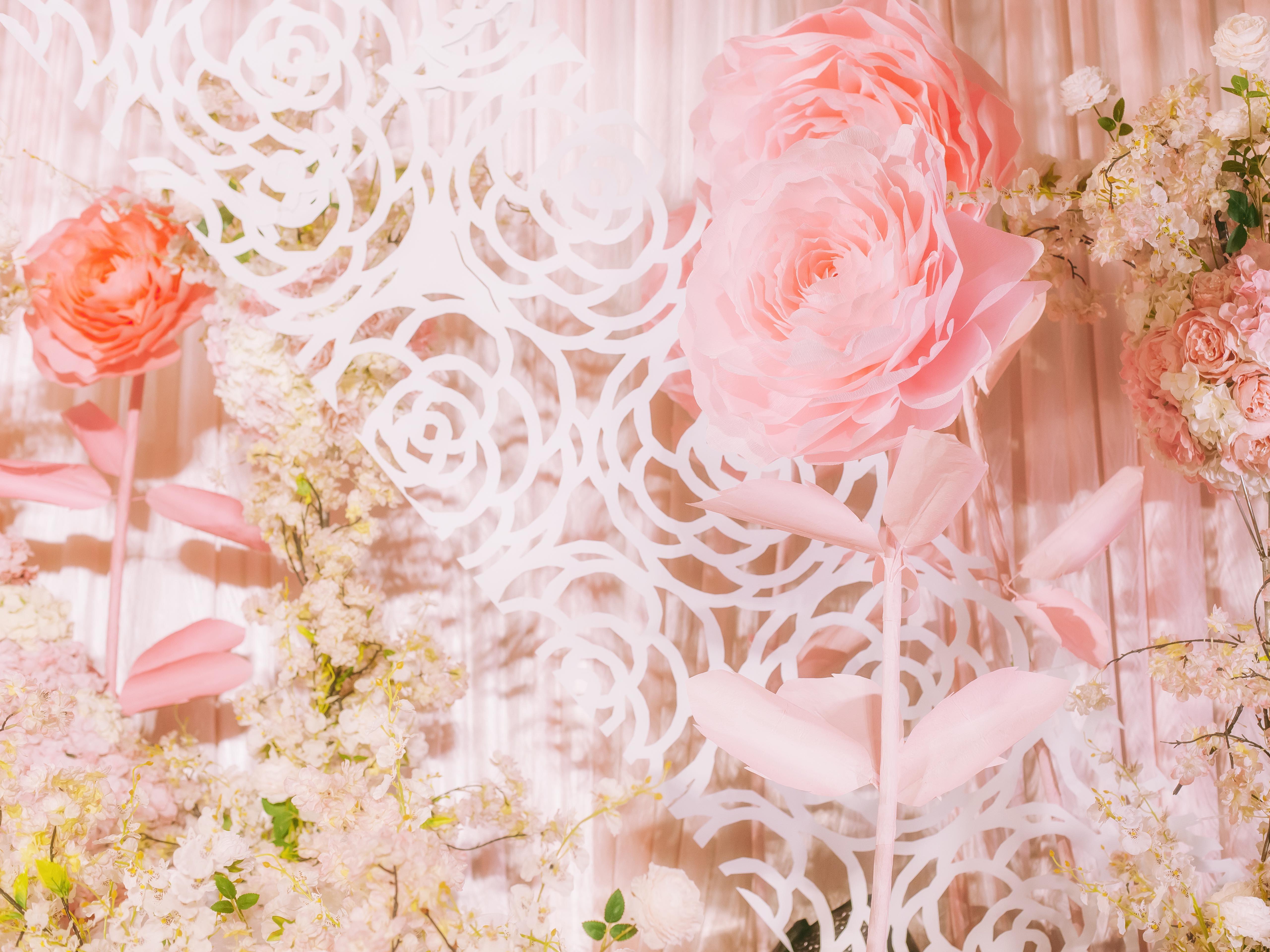 「龙凤天合婚礼」粉色樱花主题婚礼