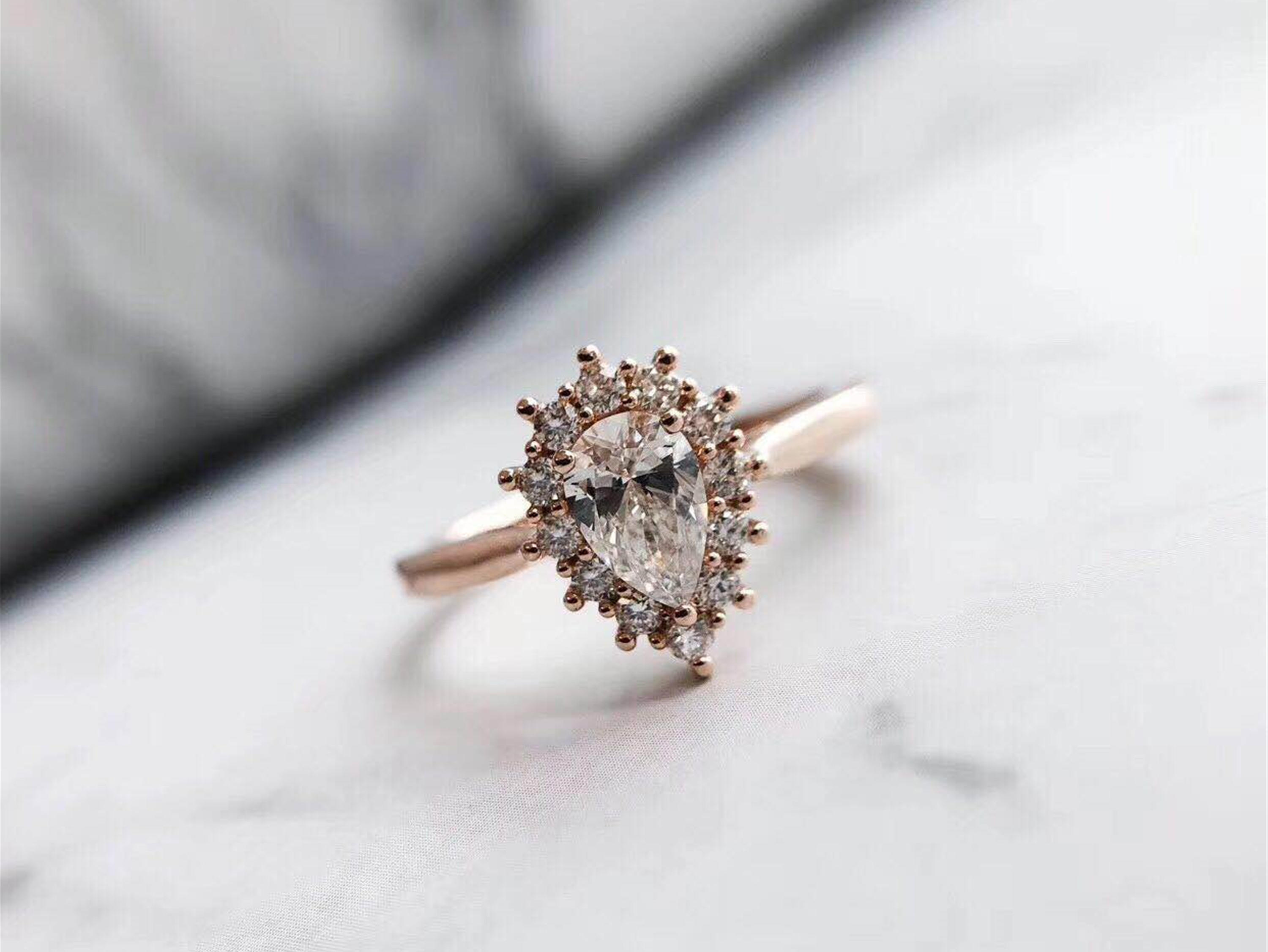 GS珠宝 99元上门量尺寸GIA裸钻定制钻戒