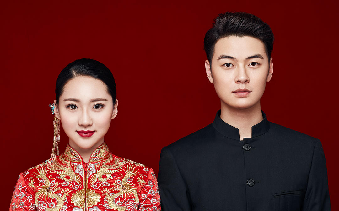 桂公子婚纱摄影结婚登记照