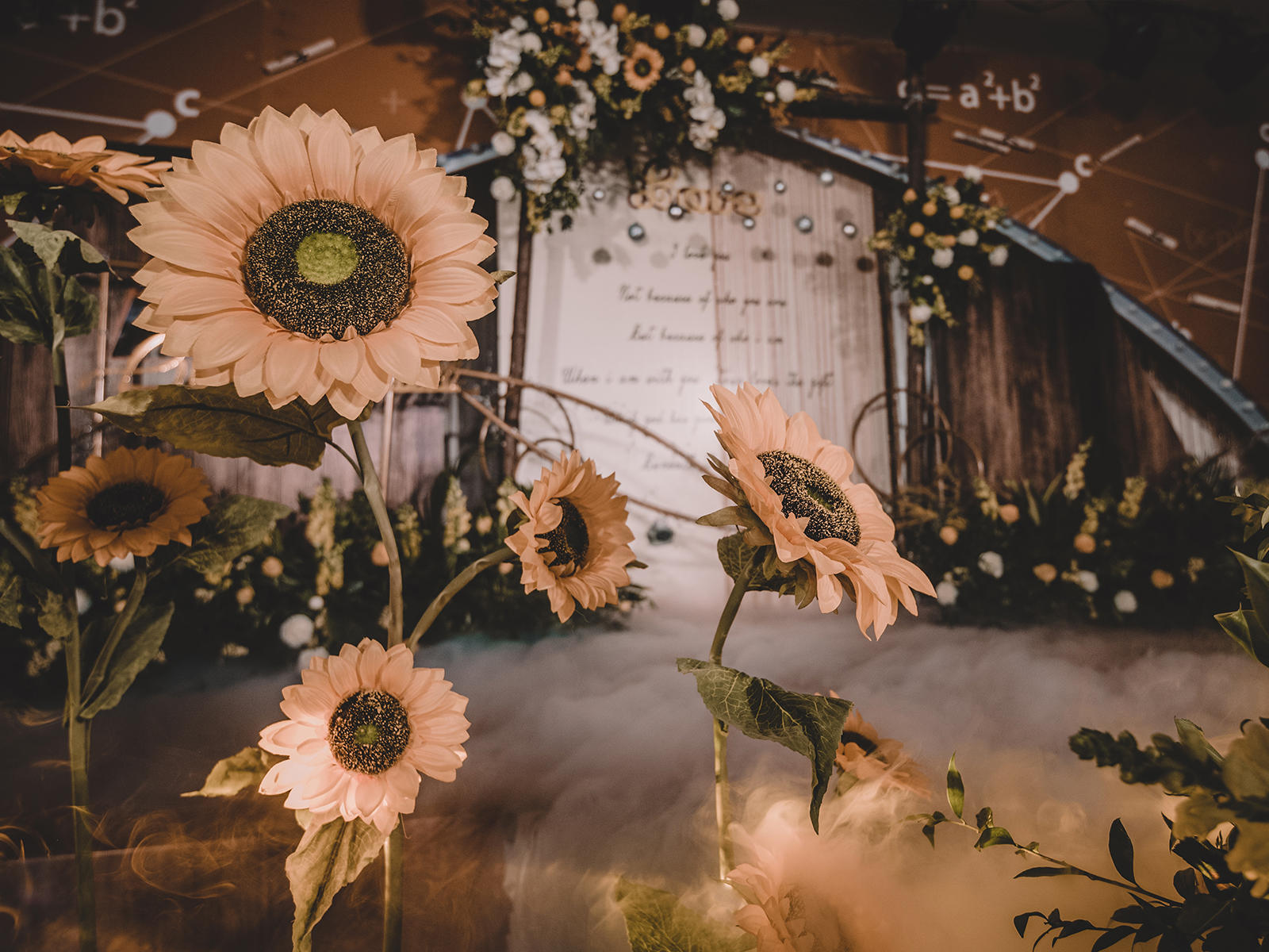【创意复古主题婚礼】  玖伴之年 太阳写给向日葵的情书