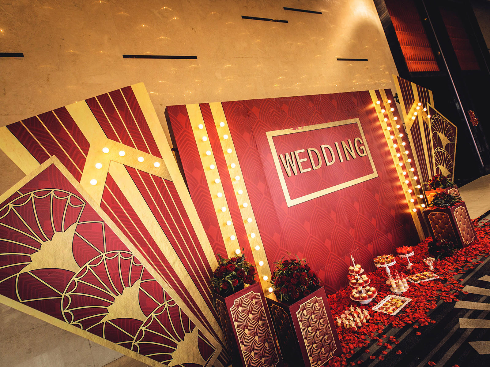 【绅薇婚礼】复古大气婚礼 · 褚红色的十月