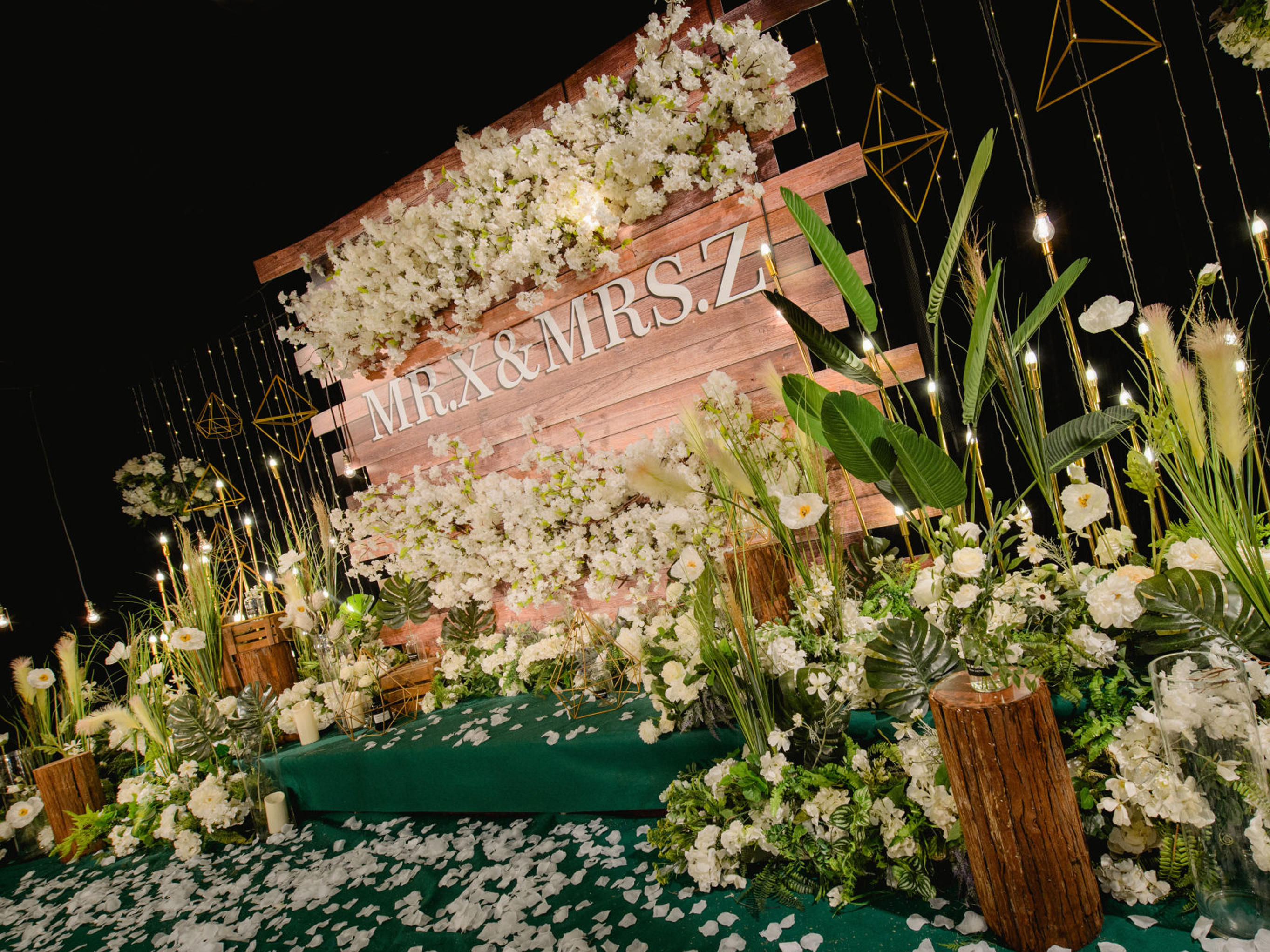 【星薇廷】复古田园风婚礼 包四大