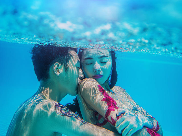 【薇夏攝影】水下婚紗照—蜜月旅拍特惠