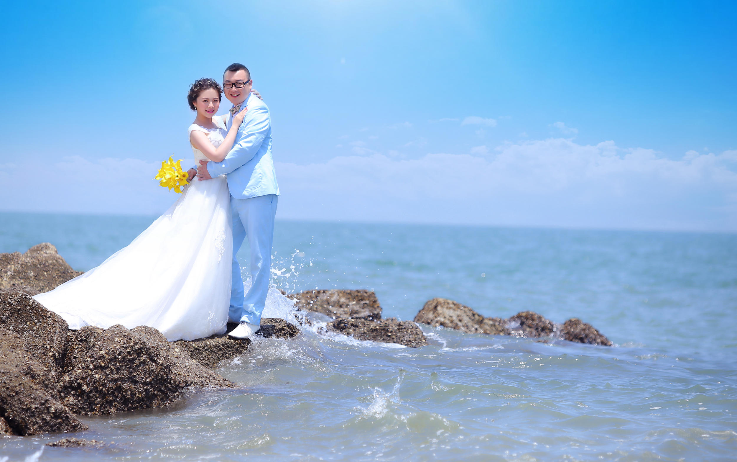 【品质优荐】服装任选+场景任选+送婚纱+蜜月酒店