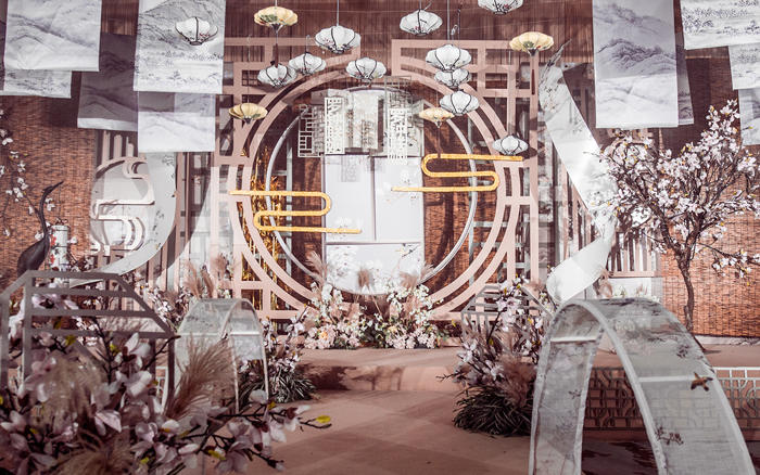 唯美淡粉浪漫婚礼《爱巢》