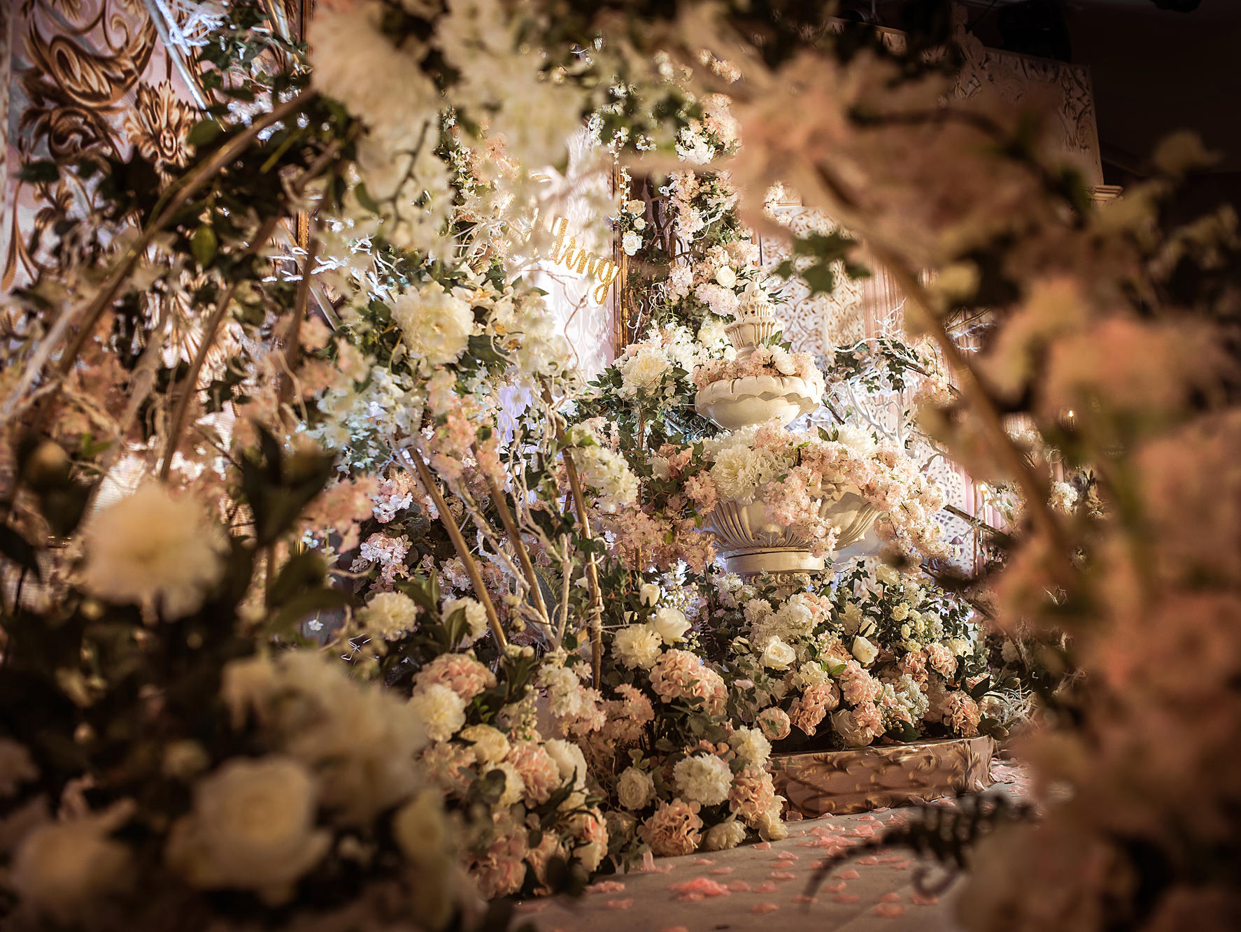 香槟色花园主题《浮生若梦》