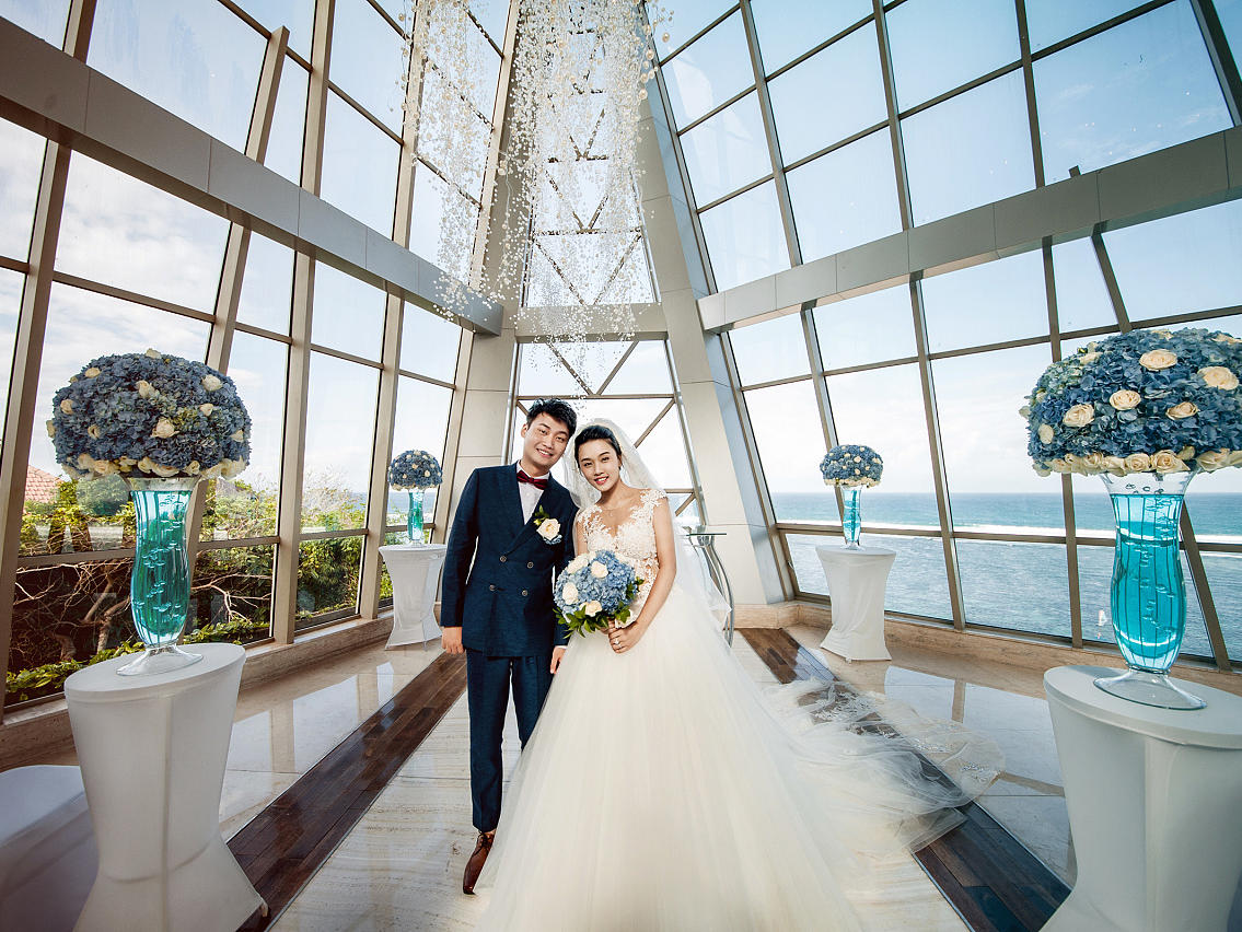 VIP尊享三机位航拍摄像 唯美户外婚礼电影