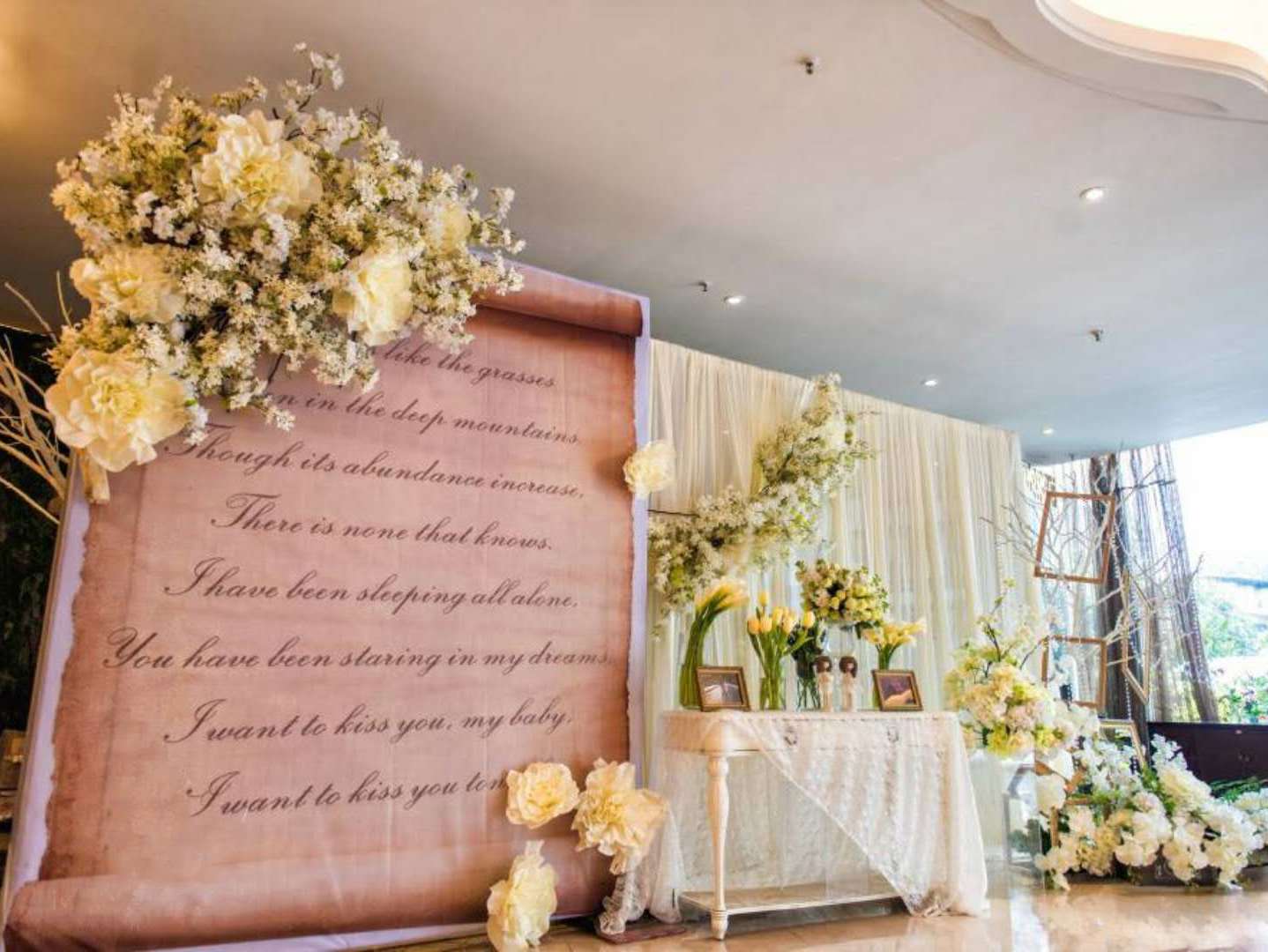 【简单清新森系婚礼】marry love