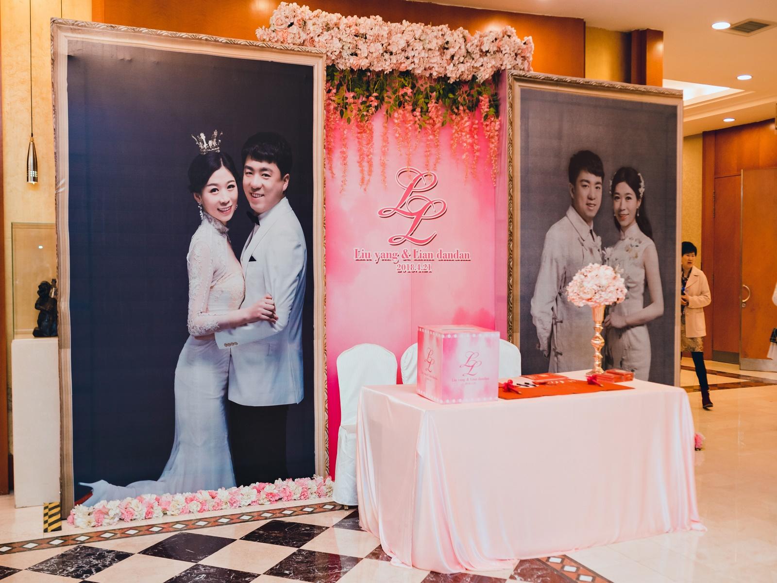 低预算粉色温馨婚礼之极光