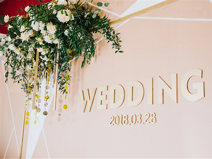 冬日里的温暖 超火爆婚礼 暖香槟