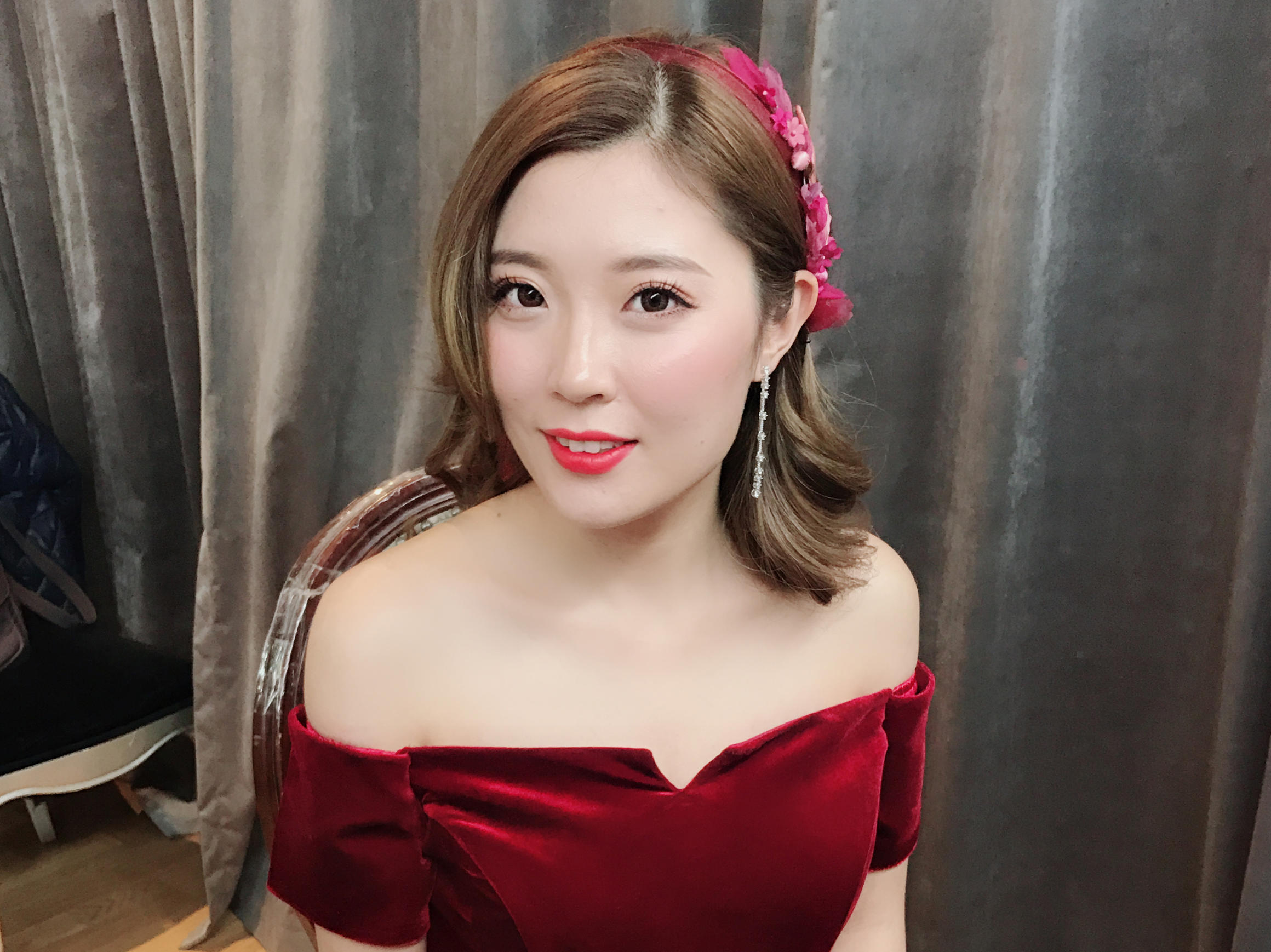 到店出阁宴妆容造型+送妈妈妆1位+新郎造型