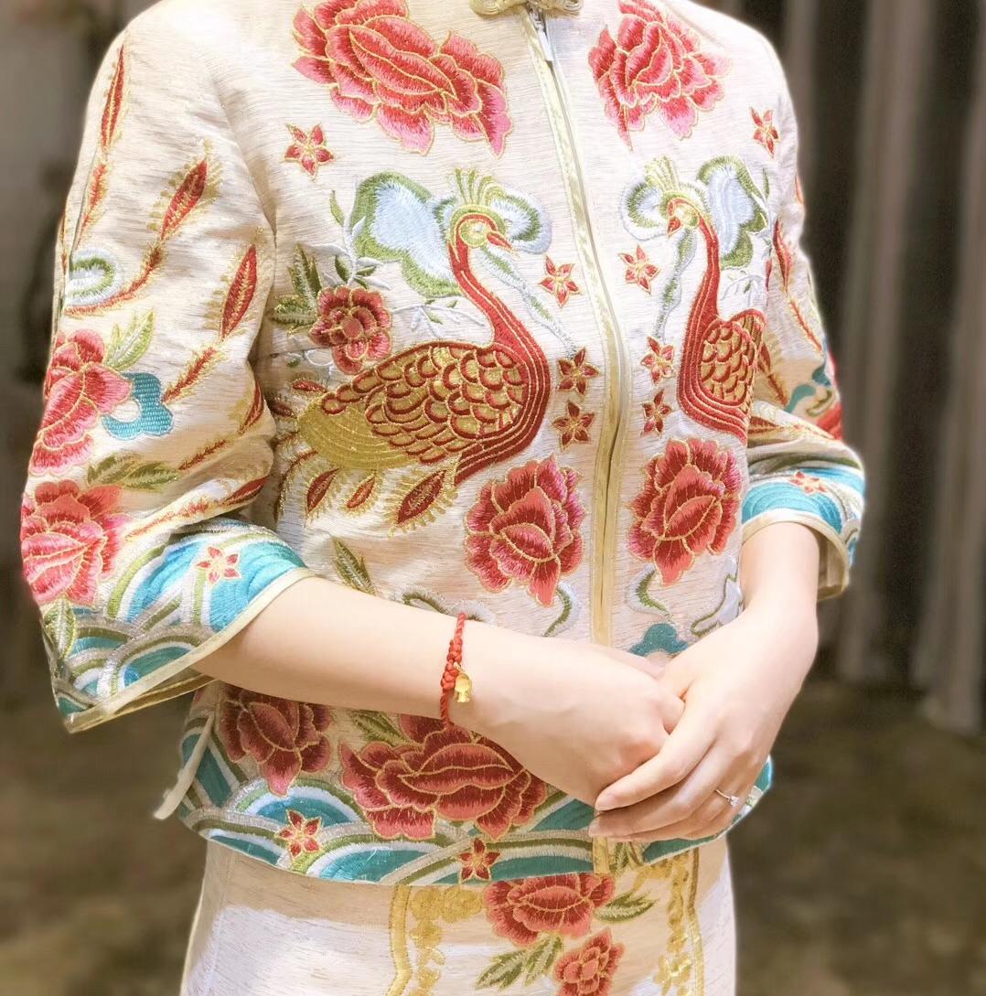 【超值三件套婚纱】主纱、出门纱、敬酒服