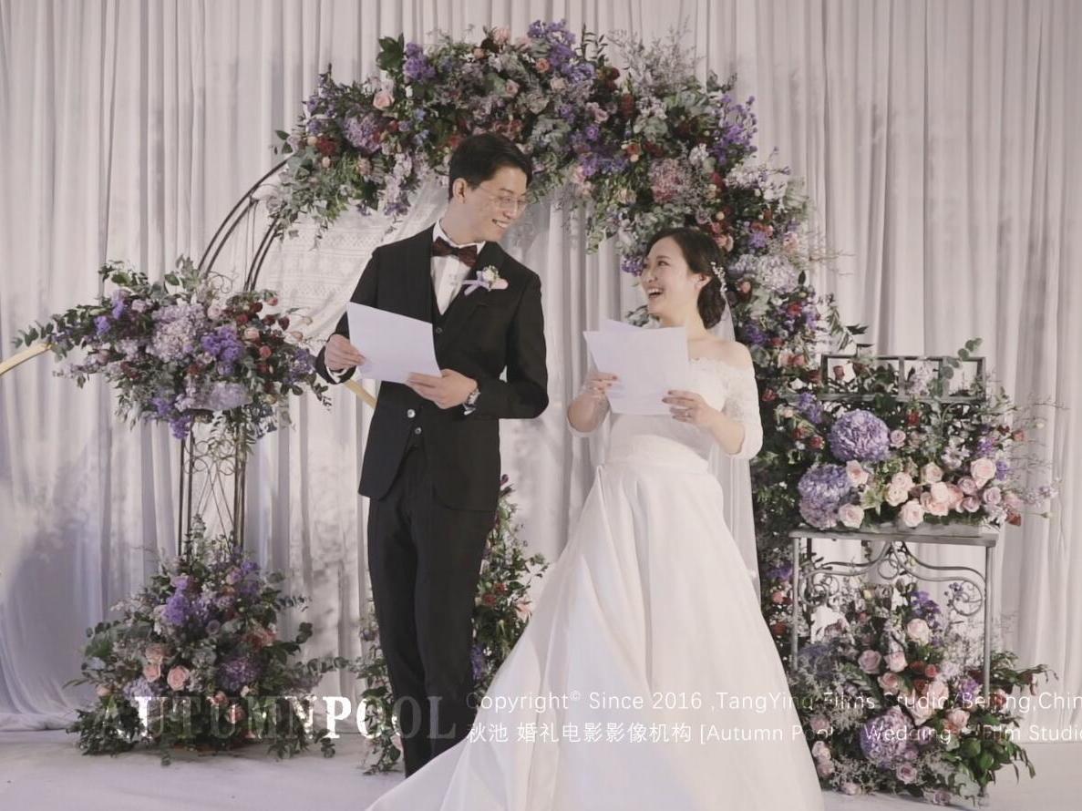 首席级双机婚礼电影   