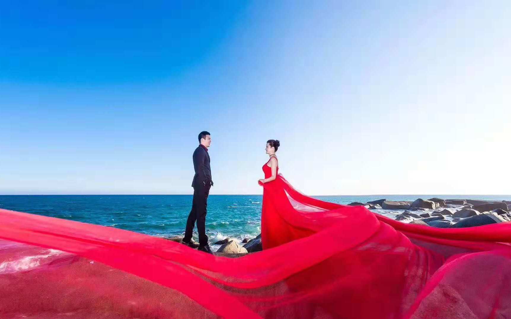《依戀婚紗攝影》平潭海邊主題