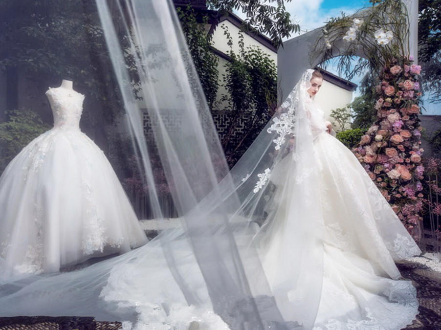 【2+1租赁】秀禾服/齐地纱+敬酒服+送伴娘服