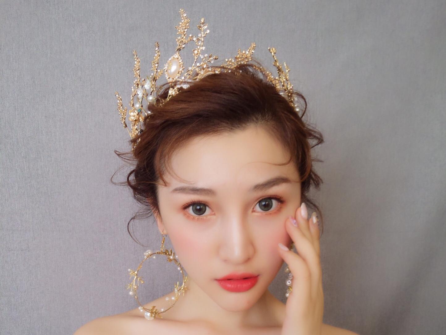 【早妆】  妆面+唯美造型一个