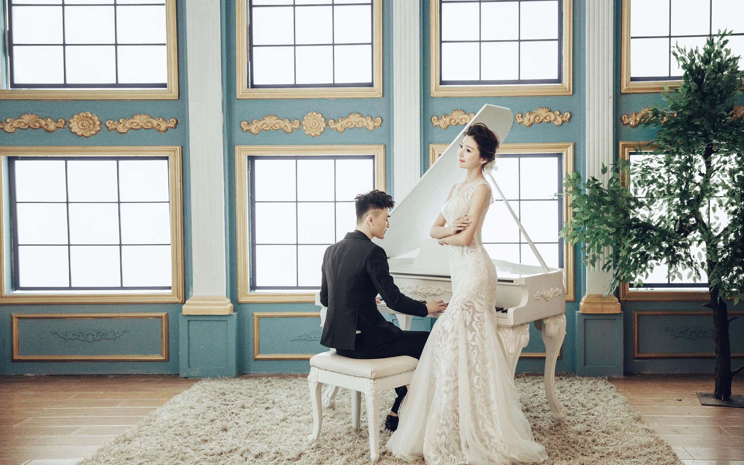 私人定制唯美婚纱主题拍摄