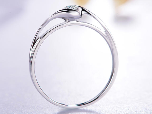 19分Fresh系列-信仰 铂Pt950钻石戒指