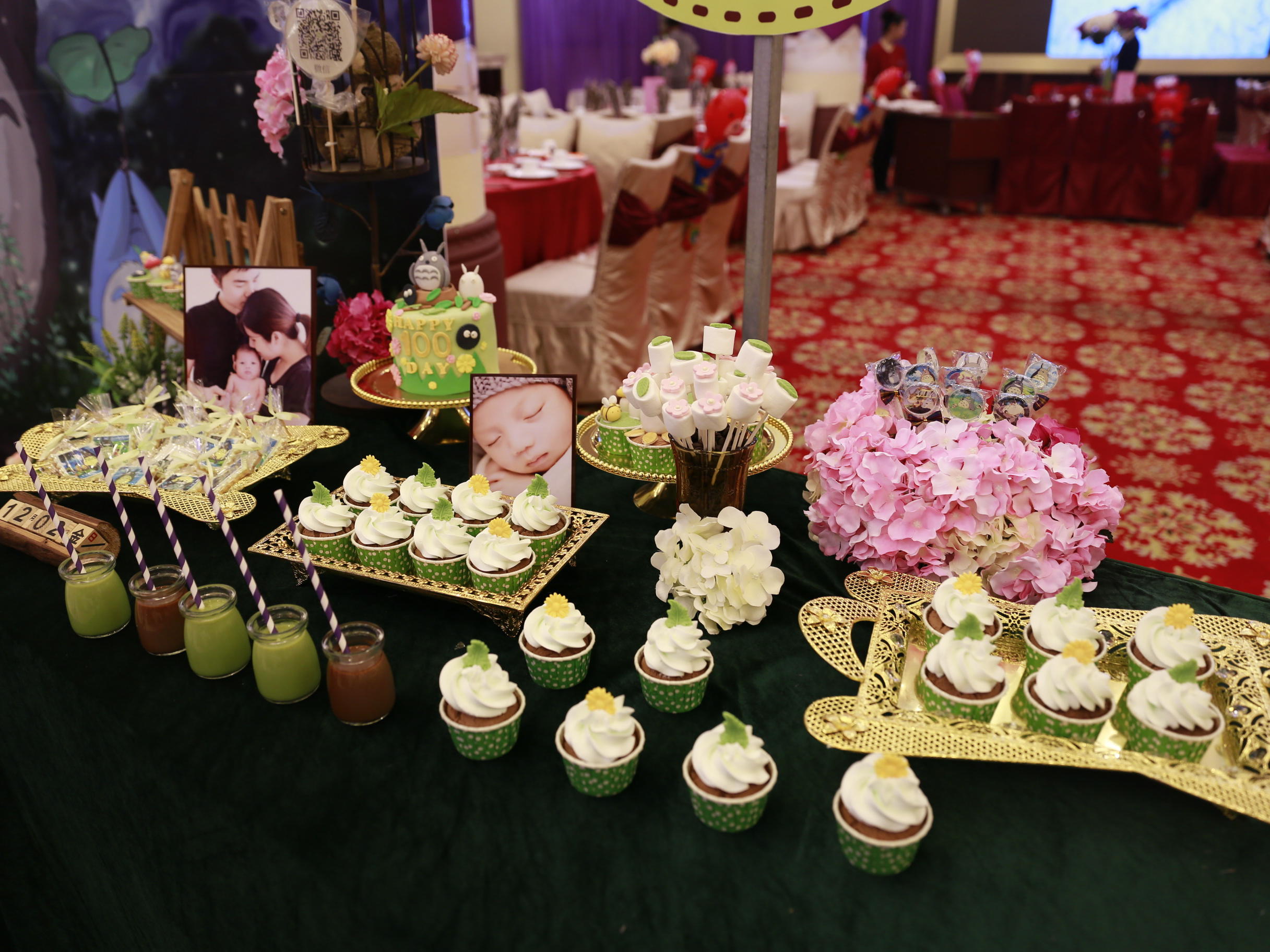 La Diva娜蒂花主題翻糖宴會(huì)甜品桌套餐1