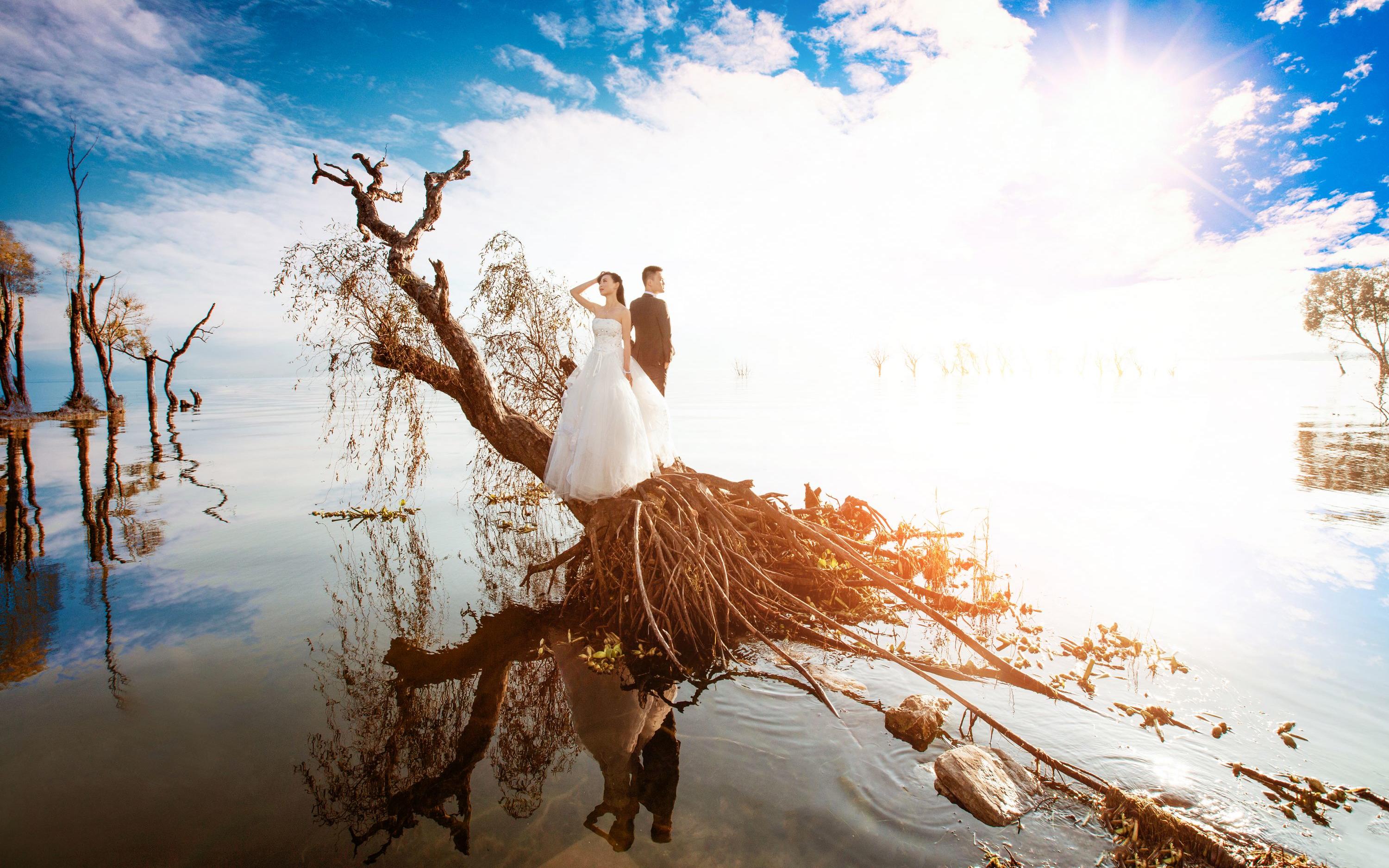 云南 自由旅游 婚纱摄影。
