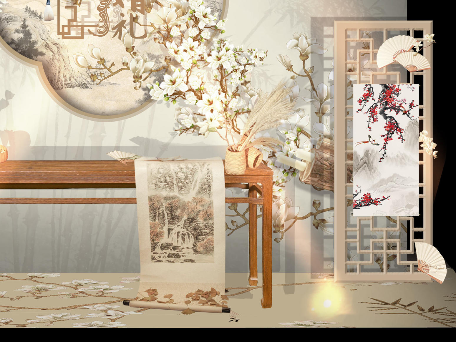 莫妮卡婚礼新中式婚礼案例