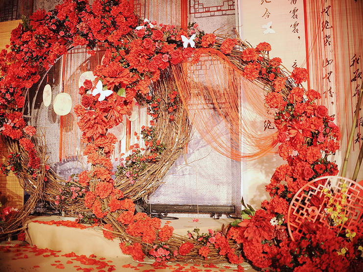 【岁玺婚礼】新中式  主题婚礼《红妆》含四大金刚