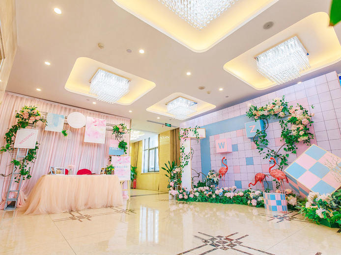 金玉缘婚礼 烂漫小清新主题 粉红回忆