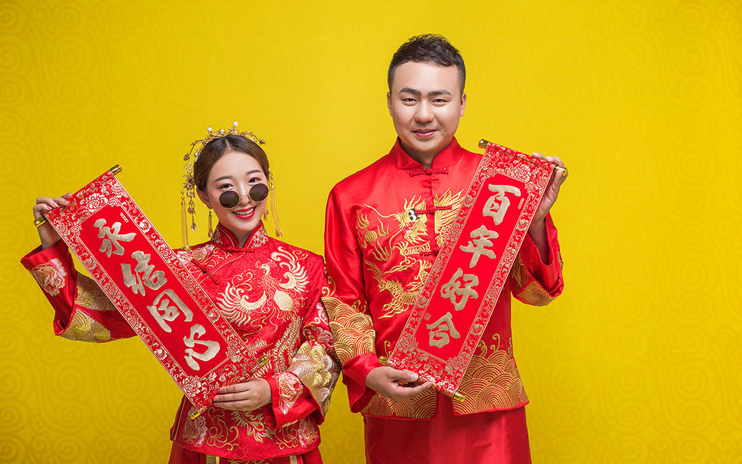创镜界摄影婚纱客片系列“百年结”