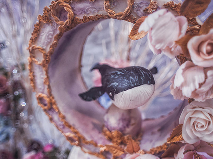 如鲸向海丨DreamPark·唯美浪漫紫色系婚礼