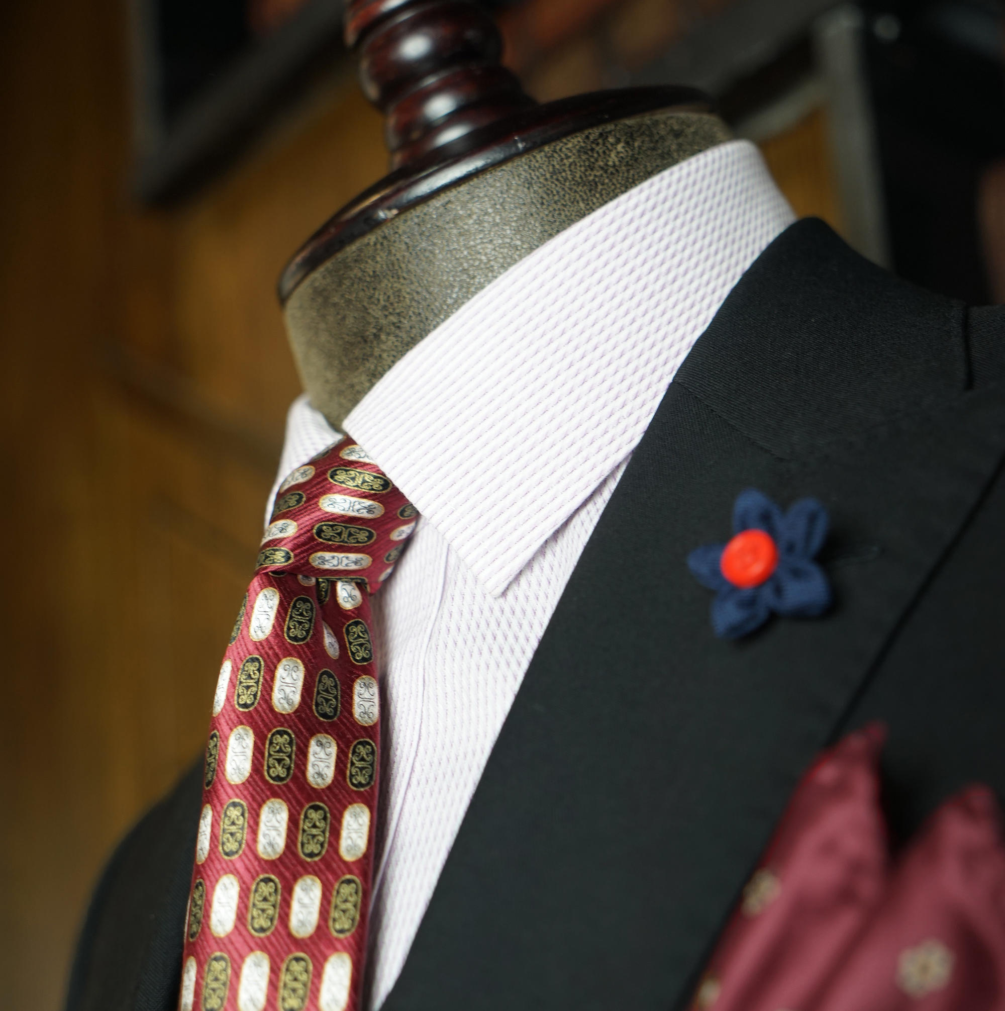 【深岚样衣】黑色神秘格调绅士套装西服