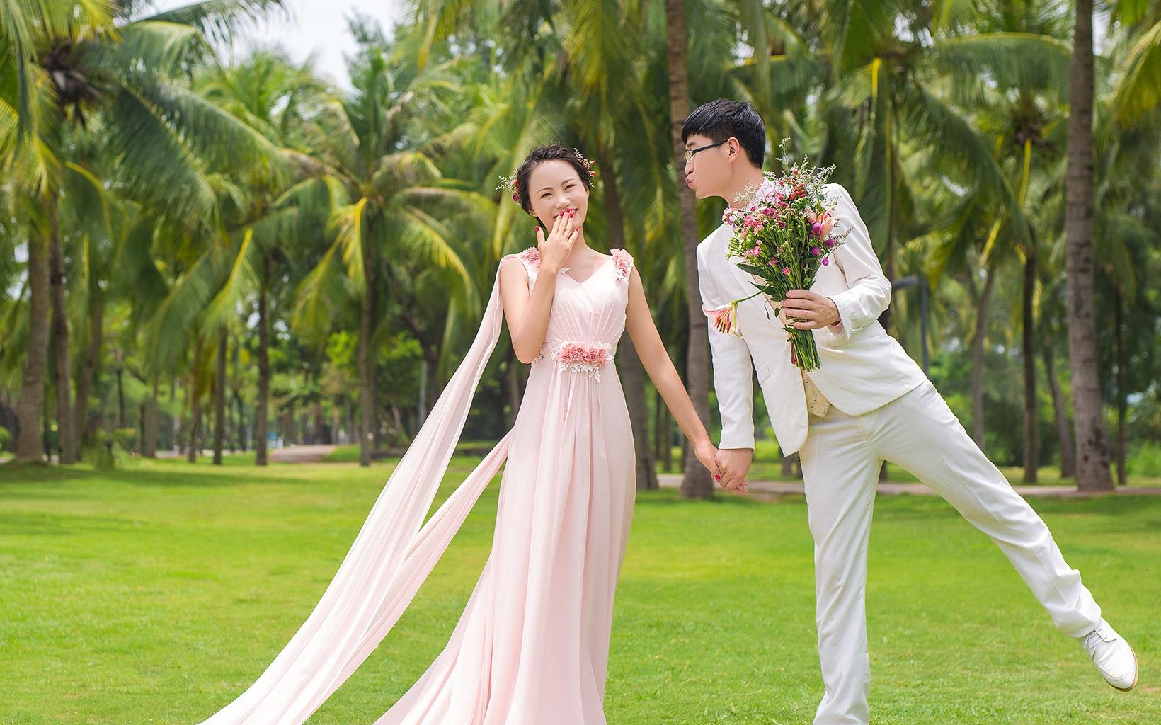 【先拍后付】机票补贴+送婚纱微电影+24h接机