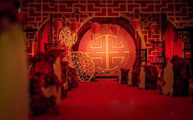 新中式婚礼 中式婚礼布置案例