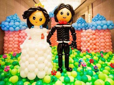气球婚礼