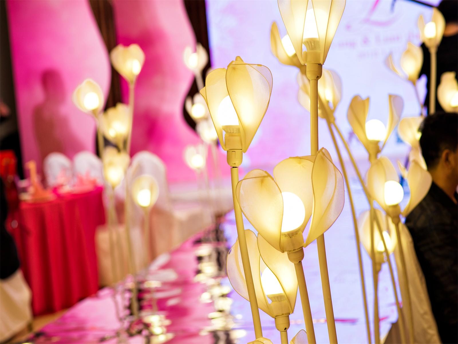 低预算粉色温馨婚礼之极光