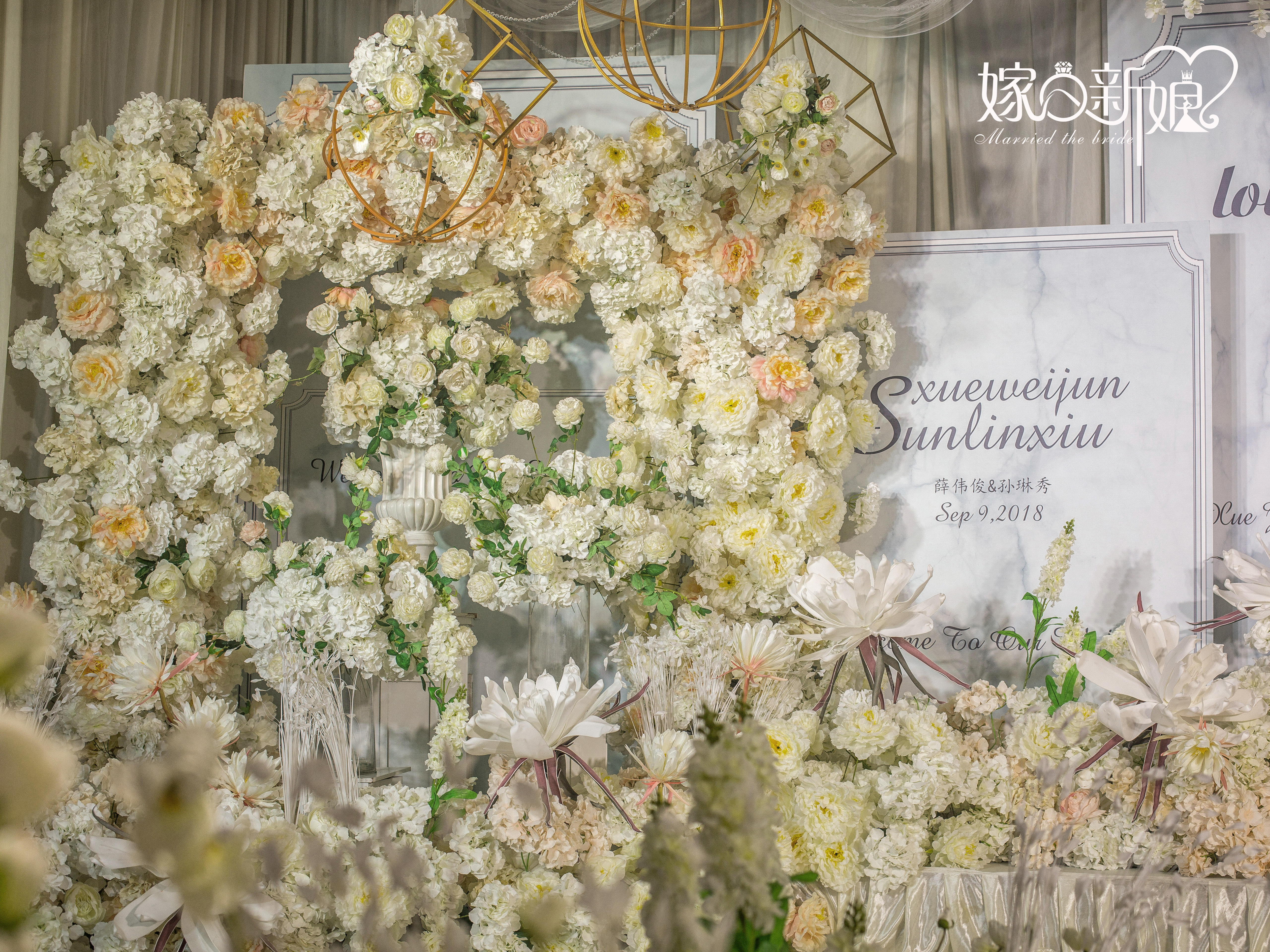 大千国际酒店.花艺设计效果满分