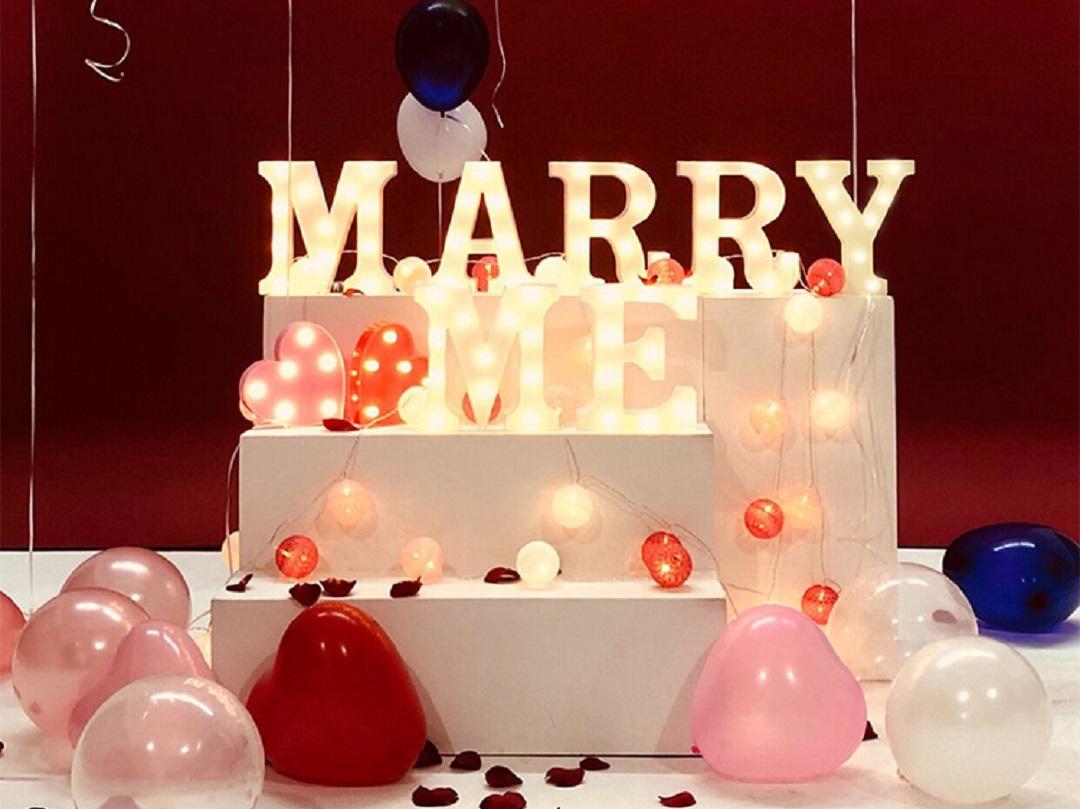 『MERRY ME 』求婚仪式  创意设计