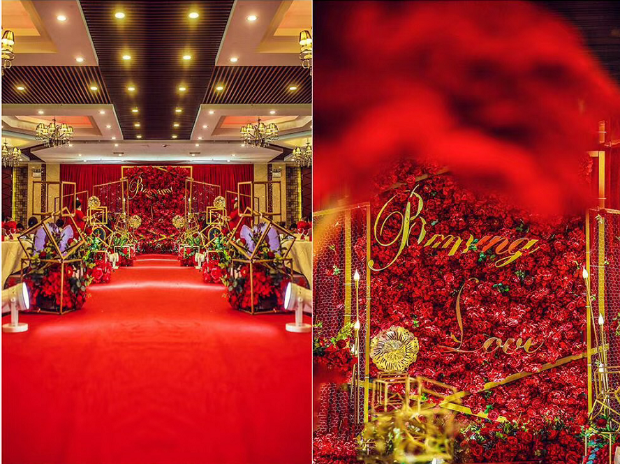 炽爱 万朵红玫为爱而生 热烈浓郁 现代简约