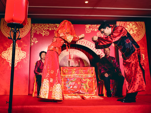 喜缘婚礼 鸿运满堂中式婚礼含四大