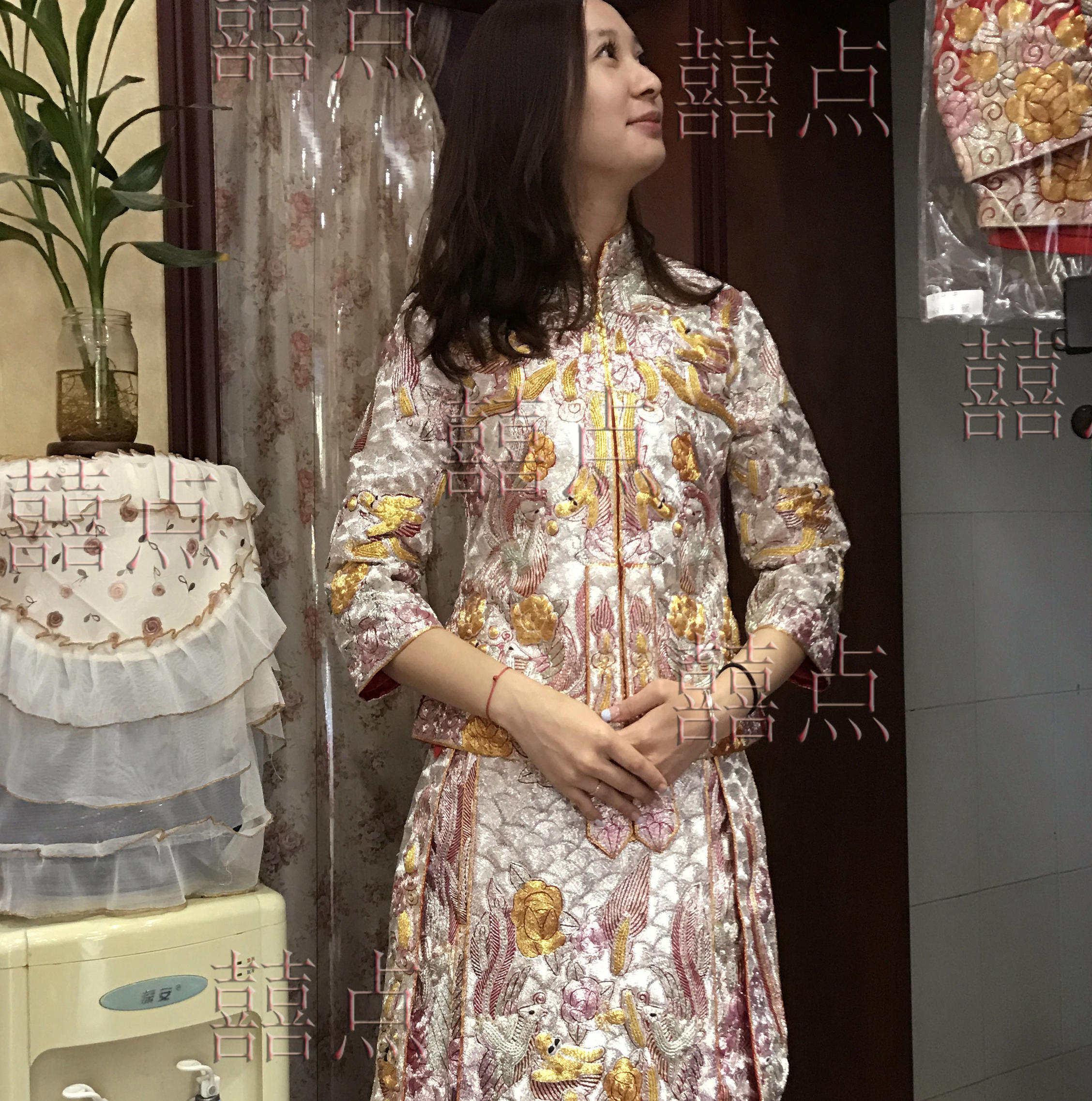 刘诗诗款嫁衣.褂皇.囍点绣场出品