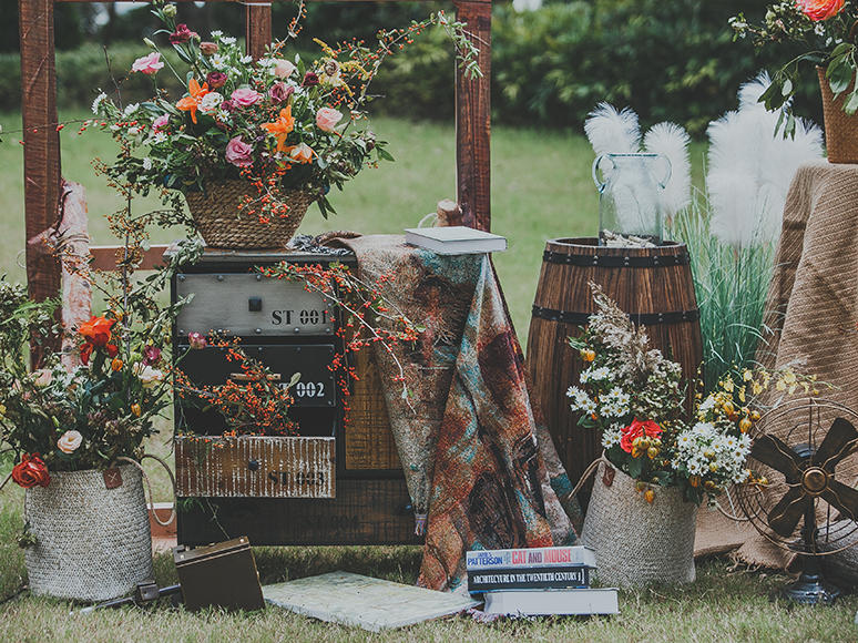 融创万达文华酒店·户外草坪婚礼